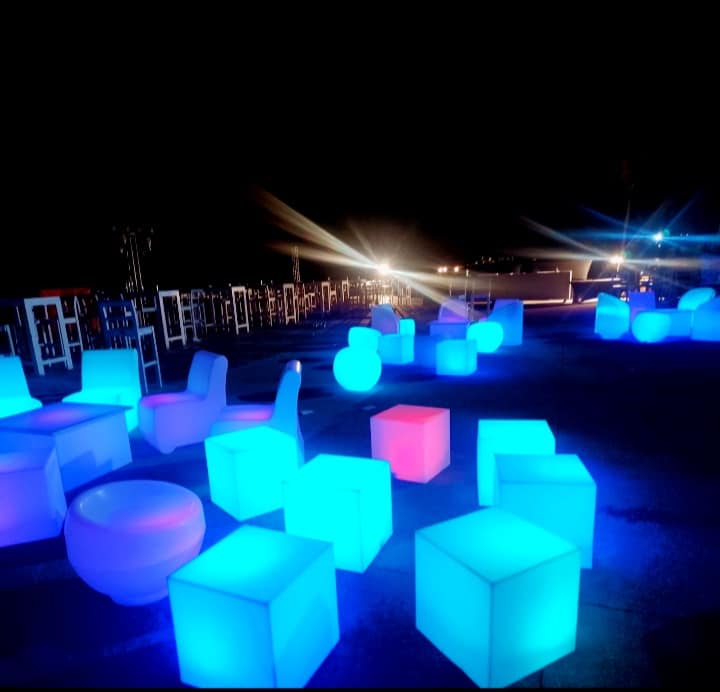 Salas Lounge Riviera Maya - Decoración y Mobiliario para Bodas en Cancún